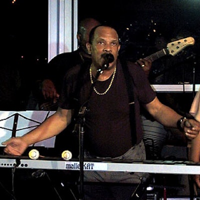 Roy Ayers and the Ubiquity Band were the featured entertainment at Court TV's 10th anniversary party at American Park.