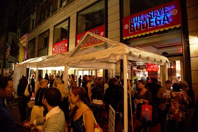 A red carpet tent for the opening party took over the northwest corner of West 57th Street and the Avenue of the Americas on Wednesday night.