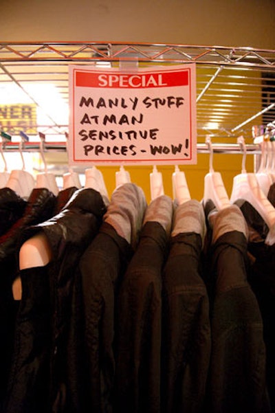 The average cost of an item on sale at the bodegas is $25, which Target reinforced with humorous handwritten signs near all of the collections.
