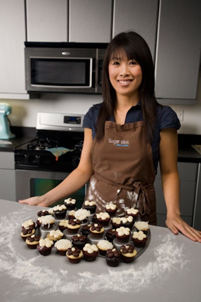 Teresa Ging left a career in the financial industry behind to start Sugar Bliss Cakes, her line of cupcakes made with high-end ingredients.
