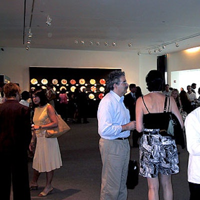 Sotheby's hosted a preview reception where guests could check out the plates before the auction, which will be held in Bridgehampton.