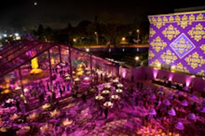 The scene at HBO's 2007 Emmy party