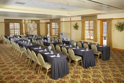 The 15,000 square feet of newly renovated event space includes 14 meeting rooms.