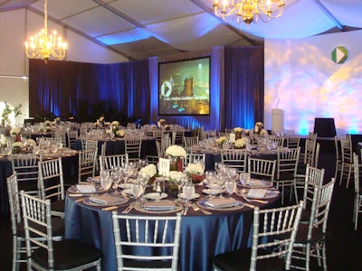 The conference's dinner gala took place on Tuesday night.