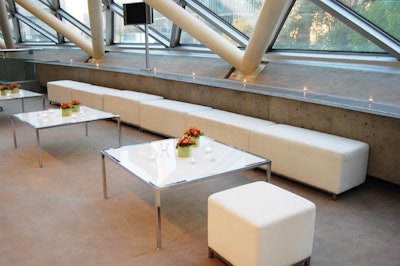 Organizers added a new lounge on the mezzanine level of Roy Thomson Hall for this year's event.