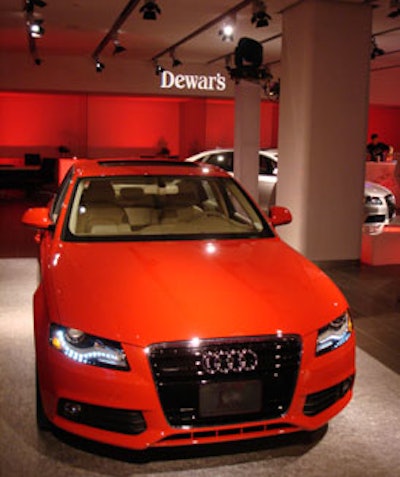 The 2009 Audi A4 made its premiere at the event.