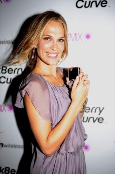 Molly Sims hosted the event.
