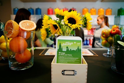 Method, a green home care company, opened a 'Detox Your Home' pop-up boutique in Lincoln Park that offers consumers tips for making their homes more environmentally friendly.
