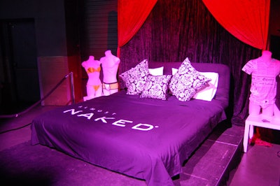 Lingerie shop Almost Naked created a fashion vignette to showcase its merchandise.