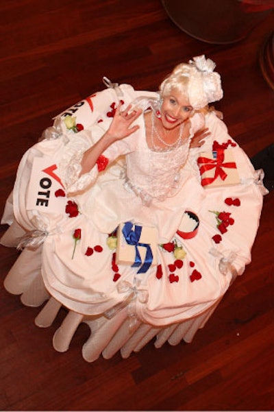 Cast of Thousands conducted an informal straw poll using a strolling table. Barack Obama was later declared the winner.