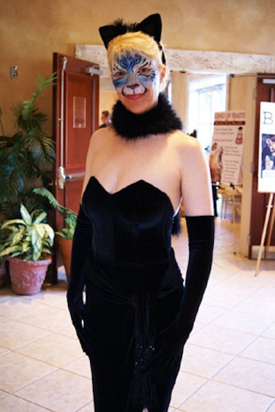 Guests were even given the unlikely opportunity to be in black-tie attire and have their faces painted to resemblance that of their favorite big cat.