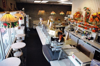 Margie's Candies offers an old-fashioned ice cream parlor ambiance.