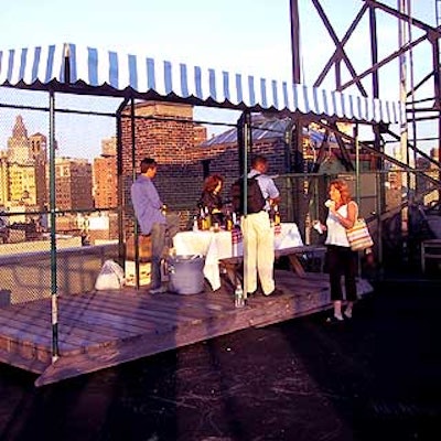 A margarita bar on the Greenwich House's roof provided a nice view of the city.