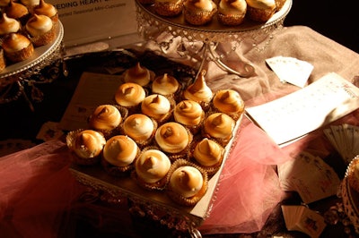 Bleeding Heart Bakery provided mini-cupcakes for the after-party.