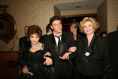 Actress Gina Lollobrigida, singer Patrizio Buanne, and Barbara Sinatra (wife of Frank) were among the celebrities who attended the National Italian American Foundation gala.