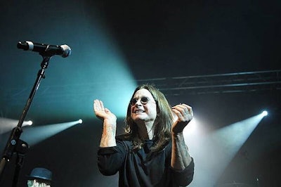 Ozzy Osbourne appeared as a surprise performer.