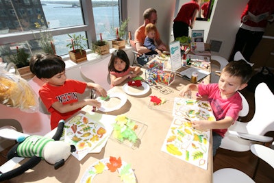 The magazine brought in its editors, authors, and musicians to lead activities like arts and crafts, hands-on cooking demonstrations, and book readings.
