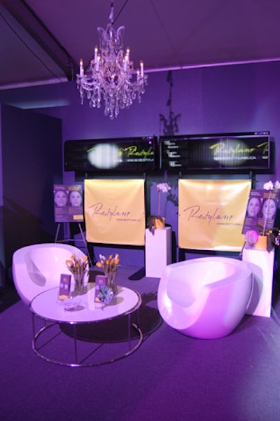 Fashion Week attendees can learn about options for cosmetic procedures at an installation sponsored by Restylane inside the Fashion Environment.