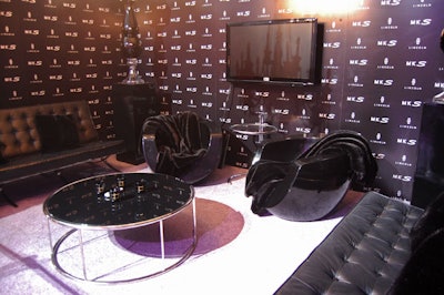 Lincoln, which is showcasing a new MKS sedan on the Square outside the entrance to the main tent, is sponsoring the all-black Lincoln Lounge and hosting a nightly text-in-to-win competition.