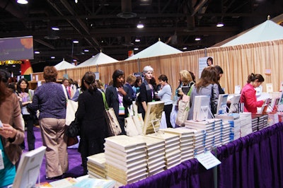 A store on the exhibit floor sold books, which guests could have signed by authors in attendance.
