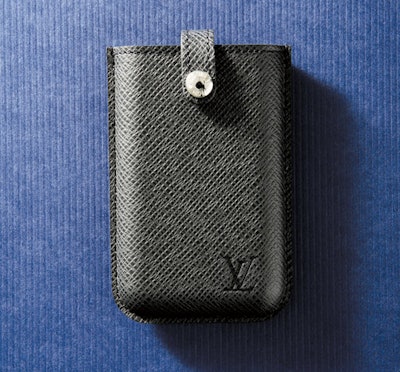 Louis Vuitton Taiga, $260, from Eluxury.