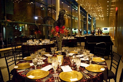 Rose Reisman Catering served authentic French cuisine at a V.I.P. dinner in the Henry N.R. Jackman Lounge prior to the performance.