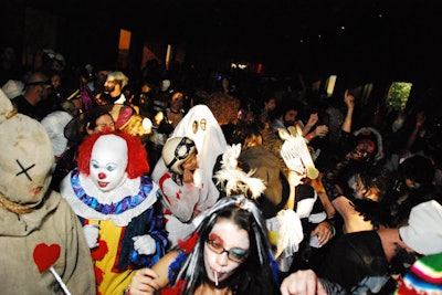 A packed house filled the free public event on Halloween night.