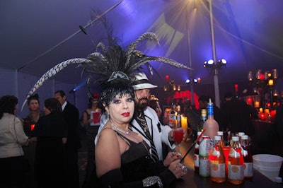 The election year inspired many revelers to don Sarah Palin and 'Joe Six Pack' costumes, but old standbys like prohibition flappers were in no short supply.