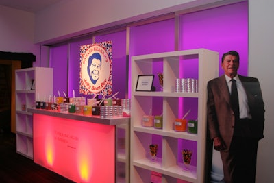 The washingtonpost.com and Slate party featured a dessert bar with late president Ronald Reagan's favorite snack—jelly beans.