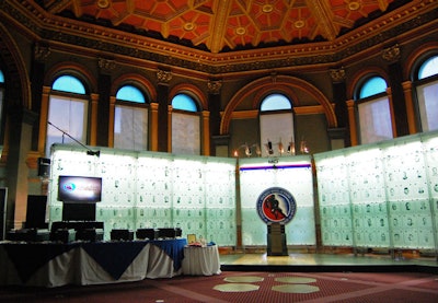 V.I.P. guests and inductees attended a reception in the Hockey Hall of Fame's Great Hall following the ceremony.