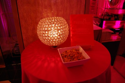 A special 15th anniversary Giller Prize anthology was displayed on cocktail tables.