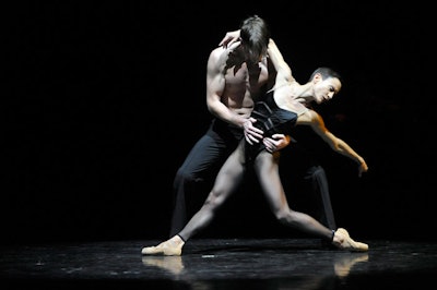 Choreographed by Édouard Lock, 'Amjad' premiered last night and runs through Saturday, November 15.