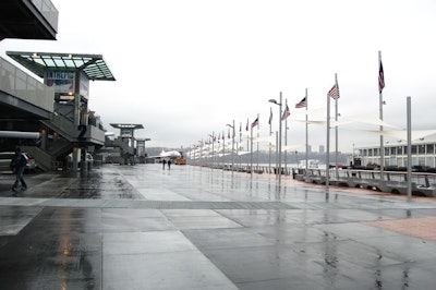 The restoration project also included reconstructing Pier 86, which is now suitable for event rental.