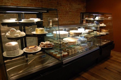 Rare cheeses from Québec are available for sale and can be used for tastings held in the space.