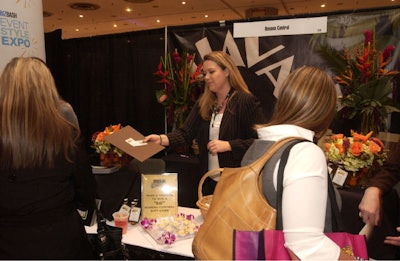 Planners visited hundreds of exhibitors, including Havana Central, where they picked up literature on the venue.