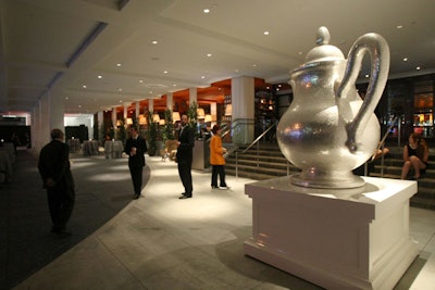 Philippe Starck designed the new SLS Hotel's decor.