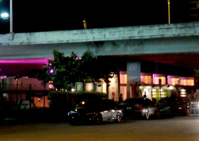 InFashion Photo 2008 debuted with an opening-night celebration at the exhibition site under the midtown bridge in Miami's design district.