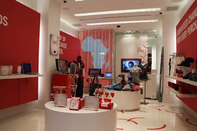 In partnership with brands like Apple, Converse, Dell, Gap, Emporio Armani, Hallmark, and Starbucks, the Global Fund opened its first store for Red products.
