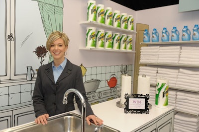 As an additional draw, P&G brought in Kate Gosselin of reality show Jon & Kate Plus 8 to sign her new book, Multiple Blessings.
