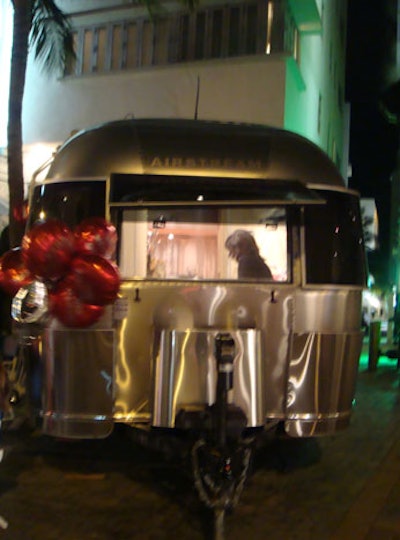 Sara Miltzer Gallery presented 'Jude Tallichet: Career Retrospective as Charms for a Charm Bracelet' inside a mobile Airstream trailer. The roving exhibition of charm bracelets made several stops throughout the beach, including the Sagamore hotel and Wynwood arts district.