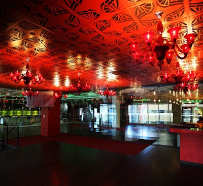 The Conga Room's look features Latin influences reminiscent of Barcelona and Mexico City.