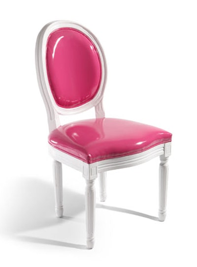 Alice chair, starts at $25, available from Signature Event Rentals on the East Coast and Fete Accompli Luxury Event Rentals & Decor on the West Coast
