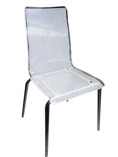 Lola chair, starts at $15, available throughout the U.S. from Room Service Furniture and Event Rentals in Washington, Miami, and Orlando, Florida