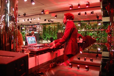 Danny Masterson manned the DJ booth.
