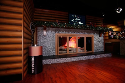 The Duracell Power Lodge features a Recharge Rest Stop where visitors can plug in their cell phones, cameras, and iPods for a free charge.
