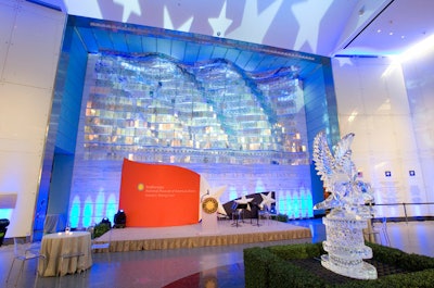 The newly remodeled Star-Spangled Banner Gallery is the most popular area to stage a dinner or reception.