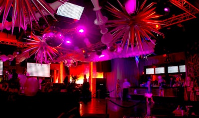 Karu & Y worked with Visual XS Designs to add some glitz to the club for the official Playboy New Year's Eve celebration.