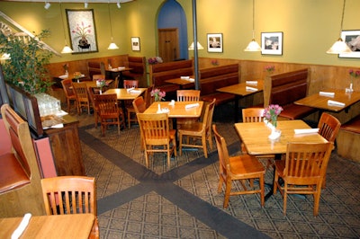 Evanston's Blind Faith Cafe serves vegetarian fare and features an on-site bakery that churns out vegan and gluten-free treats.