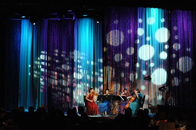 An Australian string quartet entertained guests at the G'Day USA gala.