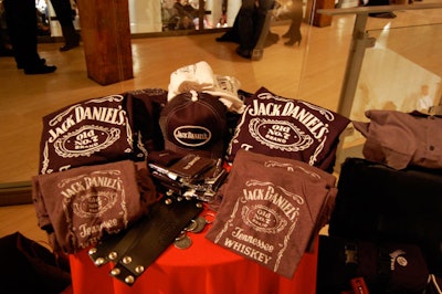 Blackjack tournaments took place in a lounge sponsored by Jack Daniels, where the liquor company doled out branded hats and T-shirts.